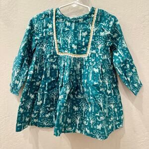 NWT Peek Baby Unicorn Forest Dress